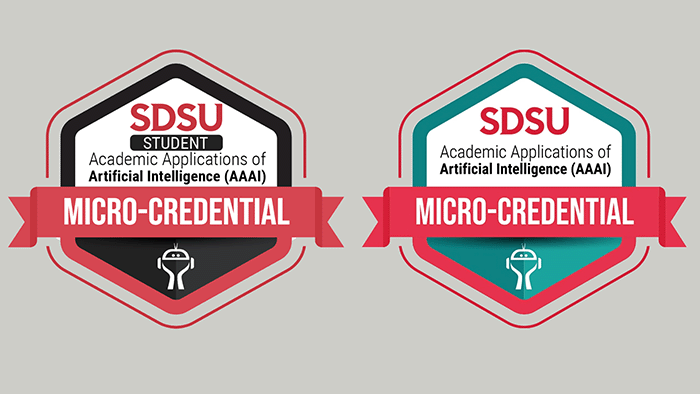 Academic Applications of AI Microcredential Badges