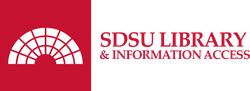 SDSU Library and Information Access logo.